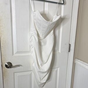 Windsor Strapless White Dress